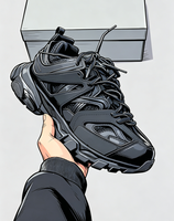 Chaussures de course de haute qualité, style rétro 3.0, polyvalentes, tendance et adaptées au trail ou au jogging décontracté.