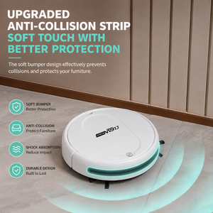 Robot Aspirador Inteligente 3 en 1, Barredora, Mopa y Aspiradora Automática para Limpieza de Pisos en el Hogar - Product Image 3