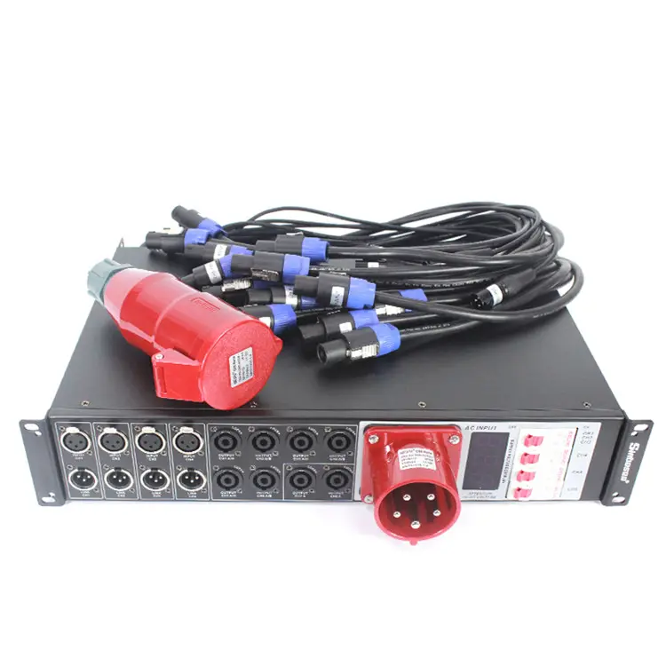 Sinbosen 5 core power distributor LAS4+8 audio power supply distribution controller distro box