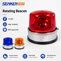 Luz Estroboscópica LED SENKEN ECE R65 DC10-30V, Resistente al Agua, para Automóviles, Luz de Advertencia Intermitente, Baliza de Tráfico