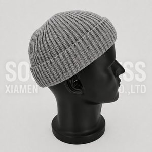 <span class=keywords><strong>Gorros</strong></span> <span class=keywords><strong>de</strong></span> <span class=keywords><strong>lana</strong></span> grises lisos <span class=keywords><strong>para</strong></span> hombre Soochic, <span class=keywords><strong>gorros</strong></span> cortos <span class=keywords><strong>de</strong></span> punto con puño <span class=keywords><strong>para</strong></span> clima frío, fitness, unisex - Product Image 4