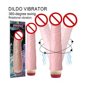Mainan Seks Dewasa untuk Wanita Lesbian, Bahan ABS, Dildo Karet Kristal dan Penis Artifisial - Product Image 3