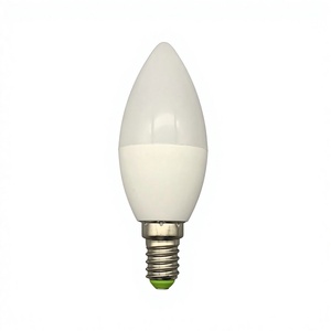 Bombilla LED Comax para Interiores, Tipo Vela, Base <span class=keywords><strong>E14</strong></span>, 3W-5W, 2700K-6500K, Temperatura de Color, Plástico, CA 85-265V, Iluminación Residencial, CRI>80, 100lm/<span class=keywords><strong>W</strong></span> - Product Image 1