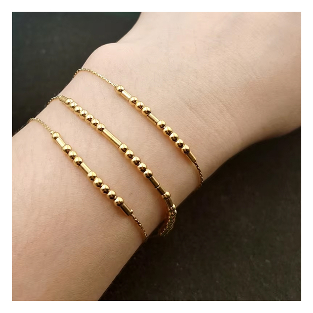 Custom Morse Code Cipher Bracelets Couple Lovers Jewelry Inspirational Gift for Women Friends