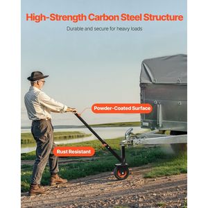 Adjustable 300lbs Trailer <b>Dolly</b> with 16.5 and 22in Heights 1-7/8 and 2in Balls Product Category <b>Dollies</b> - Product Image 6