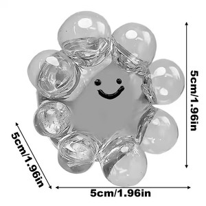 Juguete Antiestrés Ajustable con Vacío, Bola de Burbujas Transparente para Aliviar el Estrés y Relajarse, Regalo para Fiestas - Product Image 6