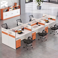 Poste de travail modulaire pour centre d'appels BPO, table de bureau, cloisons de bureau, poste de travail connecté pour hôpitaux et écoles modernes