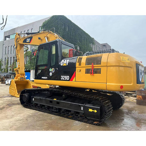 Pelle Caterpillar 329 d'occasion, modèle 2016 avec godet de 1,5 m³, composants à noyau de faible durée (moteur, boîte de vitesses, pompe, PLC) à bas prix - Product Image 2