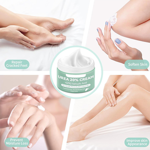 Etiqueta privada Cuidado DE LA PIEL Calmante Reparación de grietas Piel muerta Exfoliante <span class=keywords><strong>Hidratante</strong></span> <span class=keywords><strong>Urea</strong></span> <span class=keywords><strong>20</strong></span>% para el cuidado de manos y pies - Product Image 5