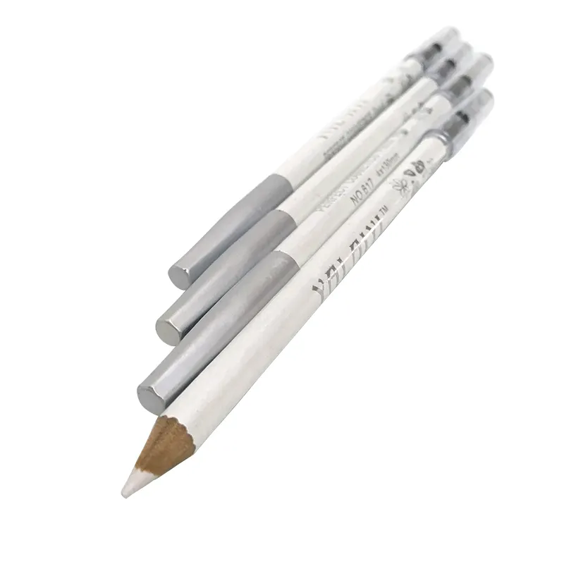 Bolin 12PCS/BAG Permanent Makeup Shimmer White Pencil Microblading