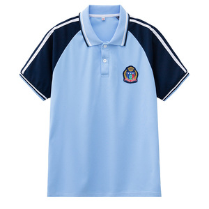 Nouveaux uniformes d'école et de classe d'été pour les élèves du premier cycle du secondaire et du primaire et les hauts de sport à manches courtes - Product Image 3
