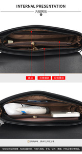 Bolsos de Mano de Cuero PU al por Mayor de Fábrica, Bolsos de Hombro para Mujer, Bolsos de Diseñador, Bolsos de Lujo para Mujer - Product Image 6