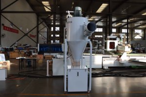 Doppio collettore di polvere silenzioso ciclone industriale aspirapolvere legno trucioli collettore con filtro - Product Image 5