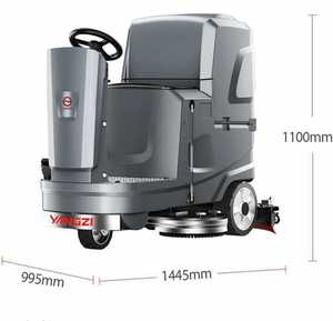 Yangzi Floor Washer 1445mm X 995mm X 1100mm Rechargeable Battery Tile Floor Cleaning Commercial Use - Product Image 1