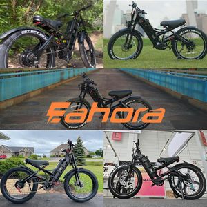 High Performance 48V 60Ah Fat Tire Electric Bike Fast Speed Moped Style Ebike With Shimano 7 Speed All Weather Design Bike - Product Image 6
