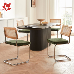 Chaise de salle à manger en rotin Cane Cesca de <span class=keywords><strong>Marcel</strong></span> Breuer, style nordique moderne du milieu du siècle, matériau respirant, bois de hêtre, pour hôtel, chambre et salon - Product Image 3