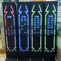 Hub de charge de barre colorée banques d'alimentation partagées station de charge de téléphone portable avec accès au casier de support
