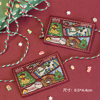Étiquettes personnalisées en satin tissé écologiques brodées à la machine pour les fêtes de Noël et d'Halloween – Fabricant d'étiquettes à motifs festifs