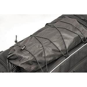 Sac à dos de randonnée, bretelles réglables, unisexe, gris, matière PU, minimaliste, multifonctionnel, léger - Product Image 4