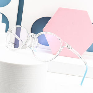 Lunettes ovales Tr90 bloquant la lumière bleue pour enfant, visage petit, printemps 2022, monture complète, verres PC, lunettes de protection unisexes - Product Image 4