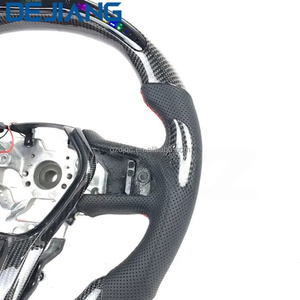 Accesorios para Volante de Cuero con Fibra de Carbono y Pantalla LED para Infiniti Q50 Q60 Qx50 Q50S Modelo 2017 2018 2019 2020 2021 2022 - Product Image 4