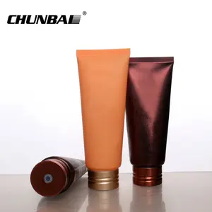 Cosmetic Packaging Silk Selected Customized Logo face wash cream plastic cosmetic tube