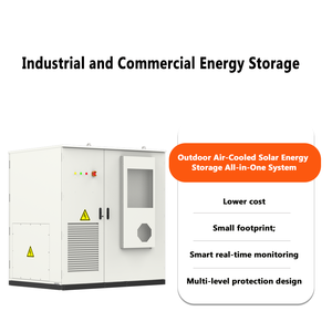 <b>Outdoor</b> Air-cooled Integrated Solar Energy <b>Storage</b> System 241KWh Lithium Iron Phosphate Battery Energy <b>Storage</b> <b>Cabinet</b> - Product Image 4