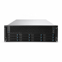 Châssis de serveur AI en acier inoxydable estampé TZR 19 pouces, montable en rack pour centre de données, profondeur personnalisée, OEM