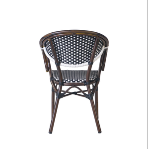 Sedie da Esterno per Ristoranti, Caffè, Hotel, Terrazze e Giardini - Sedie da Pranzo Moderne Impilabili in Rattan - Product Image 6