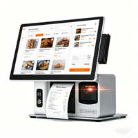 Sistema POS de 15.6 Pulgadas con Pantalla Táctil Capacitiva, Sistema Operativo Linux/Windows/Android, Wi-Fi 6, Bluetooth 5.2, Caja Registradora POS