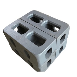 Accessori pezzi di ricambio per colata continua singola pila centrale cono trasporto raccordi per Container angolo colata