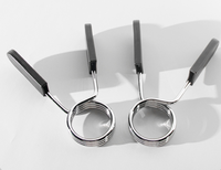 Accessoire d'haltérophilie Barbell acier ressort colliers de verrouillage pinces Clips pour la musculation