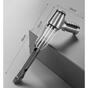 เครื่องดูดฝุ่นแบบพกพาขนาดเล็กสำหรับใช้ในบ้าน พลังดูดแรงสูง ไร้สาย สำหรับทำความสะอาดรถยนต์ 7000pa/12000Pa - Product Image 5