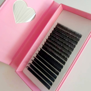 <span class=keywords><strong>Cils</strong></span> synthétiques longs et naturels faits à la main, 100 <span class=keywords><strong>cils</strong></span>/faux <span class=keywords><strong>cils</strong></span> individuels avec carte arrière - Product Image 2