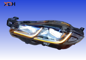 Faro a LED per <span class=keywords><strong>Jaguar</strong></span> <span class=keywords><strong>XJ</strong></span>, Lente XJR575 AFS XJR X351, Faro <span class=keywords><strong>XJ</strong></span> LED Sinistro e Destro, Aggiornamento Luci Originali Auto 2018-2020 - Product Image 6