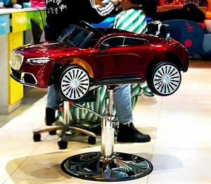 Sillón de Peluquería Infantil, Silla para Cortar el Cabello, Silla de Salón de Belleza, Silla de Peluquería con Diseño de Auto - Product Image 5