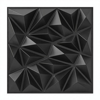Panneaux muraux 3D en PVC insonorisés, décoratifs, effet diamant, 30 x 30 cm, pour salon, commerce et usage domestique