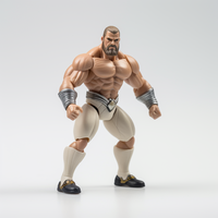 Figurines de boxe à collectionner personnalisées ensemble de jouets Collections cadeaux décoration pour adultes garçons enfants Fans lutteur figurine d'action
