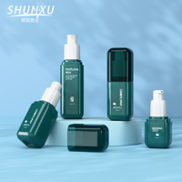 Emballage cosmétique de luxe 30ml 50ml 80ml, flacon pulvérisateur à fine brume pour le soin hydratant du visage, format voyage