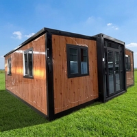 Maisons conteneurs préfabriquées extensibles de 20 pieds, 2 chambres, pour l'Australie – Villas préfabriquées pliables, portables et mini-maisons mobiles
