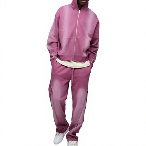 Chándal Deportivo para Hombre, Lavado Ácido, de Alta Calidad y Precio Económico, Hecho en Fábrica, Precio Razonable, de Algodón - Product Image 1