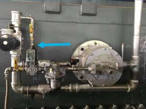 حارق غاز صناعي فوهة بضوء لقطع غيار الغاز آلة استرداد ذاتي - Product Image 2