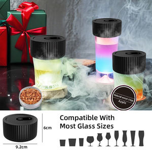 Kit de Ahumador de Whisky Eléctrico Recargable con Carga USB y 6 Sabores de Virutas de Madera, Regalos de Cumpleaños de Whisky Bourbon para Hombres - Product Image 4