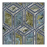 Papier peint floral damassé moderne imperméable en stock, grande taille pour la décoration murale du salon domestique