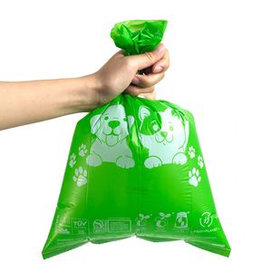 Factory Direct <b>Small</b> MOQ <b>Compostable</b> Poop Bag Refills Leakproof Pet Poop Bag Lavender Scent - Product Image 2