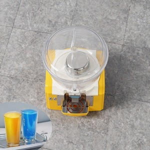 Kommerzieller quadratischer Getränkekühler mit 10L Fassungsvermögen, 220V, aus lebensmittelechtem PET zum Ausschenken von Getränken - Product Image 6