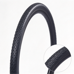 Neumático de Bicicleta Negro al por Mayor con Superficie de Contacto Estable y Banda de Rodadura Fina para Bicicleta Urbana 26x1 1/<span class=keywords><strong>2x1</strong></span> 5/8 para Desplazamientos Diarios - Product Image 5