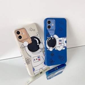 Étui de téléphone d'astronaute en silicone pour <span class=keywords><strong>iphone</strong></span> <span class=keywords><strong>13</strong></span> pro max, avec logo <span class=keywords><strong>original</strong></span>, liquide, protection latérale droite tpu - Product Image 2