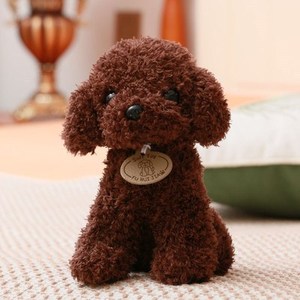 Wholesale Simulated Multi Colors <strong>Teddy</strong> <strong>Dog</strong> Plush Toy Doll Small <strong>Dog</strong> Doll Cute Poodle Children's Gift Claw Machine Plush