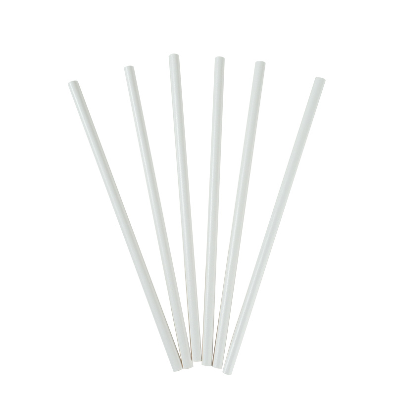Recyclable Food Grade and Compostable Paper Straws for Bubble Tea, PFAS-Free & Glueless